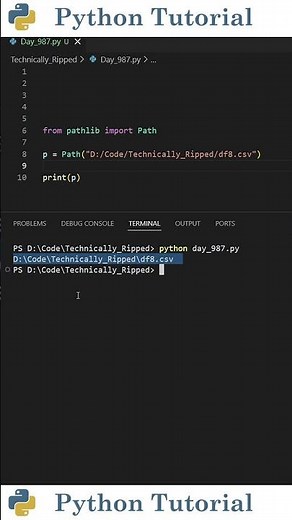 Python File Paths The Easy Way | Python Tutorial