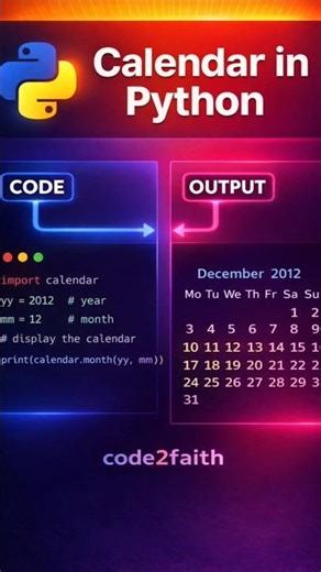 calendar using python #ai #coding #python #pythonproject #ml #langchain #llm #ollama