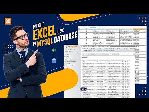How to Import Excel Data into MySQL database using phpMyAdmin