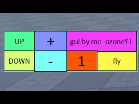 Arceus X FE Fly GUI Script (Roblox Script Showcase #1)