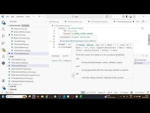 Python Merge Function in DataFrame | Pandas Merge Tutorial for Beginners | Part 17