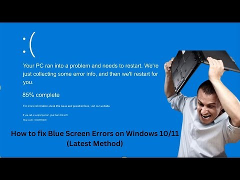 How to fix Blue Screen Errors on Windows 10/11 (Latest Method)