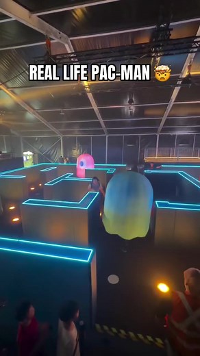 Real Life Pac-Man Game - Arcade Fun!