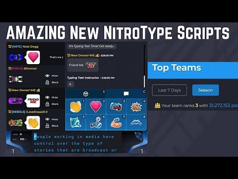 BEST 2026 HACKS For Nitro Type!