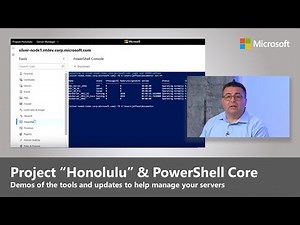 Updates to server management with the Windows Admin Center (formerly Honolulu) & PowerShell Core