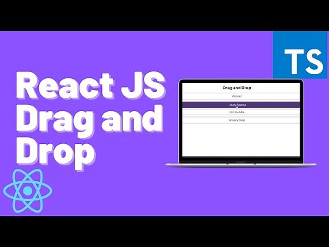React JS Typescript Drag and Drop