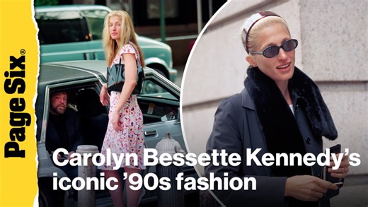 A closer look at Carolyn Bessette Kennedy’s iconic ’90s fashion