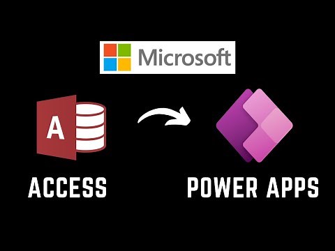 Transform an Access Database into a PowerApp