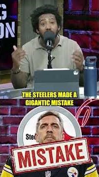 STEELERS MAKING A GIGANTIC MISTAKE BRINGING BACK AARON RODGERS! #NFL #Steelers #NFLShorts #Shorts