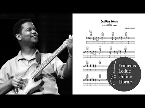 One Note Samba - Earl Klugh (Transcription)