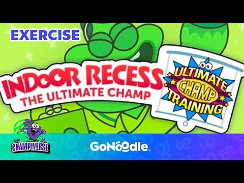 Indoor Recess With Champiverse | Activities For Kids | Exercise | GoNoodle