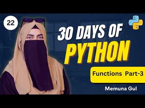 Python Advanced Functions (Part 3)