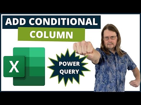 Excel Power Query Tutorial - Add Conditional Column