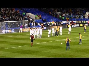 Spurs vs Asteras Tripolis - Harry Kane in goal --- & letting one in :o)