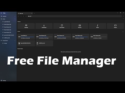 Best Free File Manager App for Windows 10