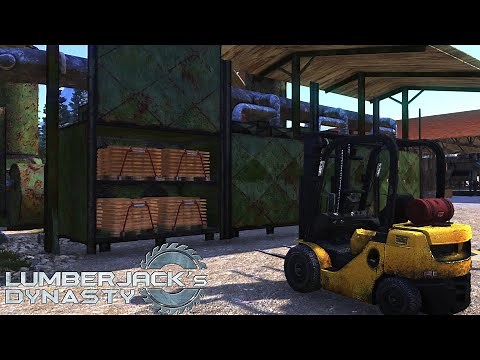 LUMBERJACKS DYNASTY [#54] Holz einlagern zum trocknen | Neues Update [Early Access]