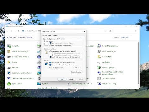 How to Open File Explorer Options in Windows 11/10
