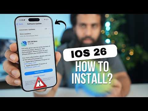 How to Install iOS 26 beta on iPhone? Full Step-by-Step Guide
