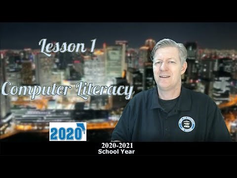 Computer Literacy Lesson 1 2020- Introduction, basics,