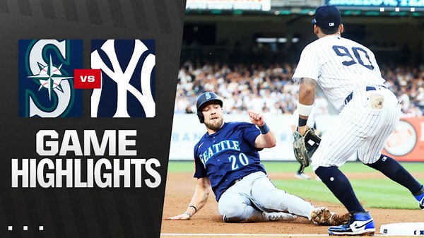 Mariners vs. Yankees Highlights