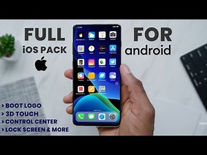 How to install iOS 14 on any android.