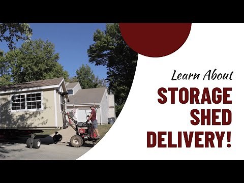 Storage Shed and Garage Delivery | Sheds Unlimited