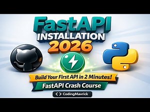 ⚡ 1.FastAPI Crash Course: Build Your First API in 2 Minutes | FastAPI Installation Tutorial