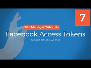 7. Facebook API Access Tokens