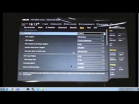 Disabiling ASUS Bios Secure Boot