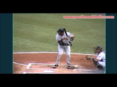 Barry Bonds Slow Motion Baseball Swing - Hitting Mechanics Instruction San Francisco