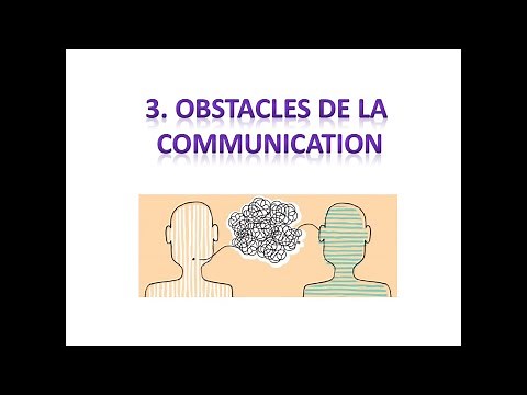 1 3 Obstacles et typologie de la communication