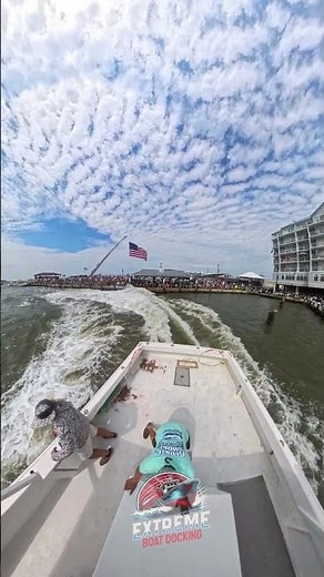 16 Year Old does Extreme Boat Docking
