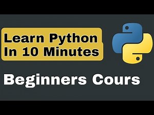 Python programming in 10 minutes | Python for beginners