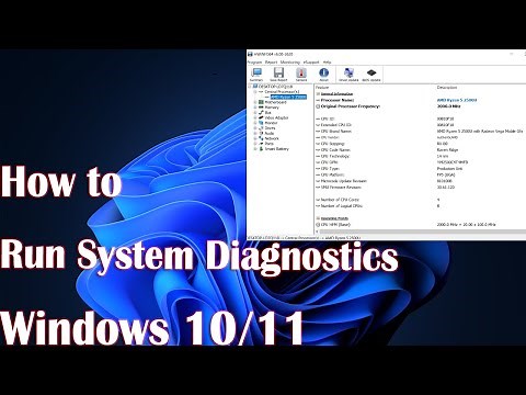 How to run System Diagnostics on Windows 11