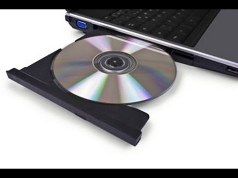how to open cd drive using notepad