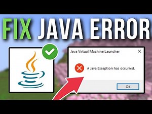 How To Fix A Java Exception Has Occurred In Windows 10/11