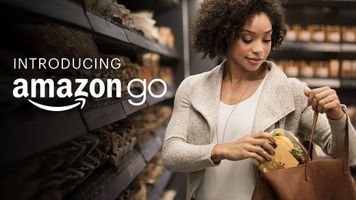 Introducing Amazon Go, a new kind of store featuring the world’s most advanced shopping technology. No lines, no checkout – just grab and go! amazon.com/go | Amazon.com