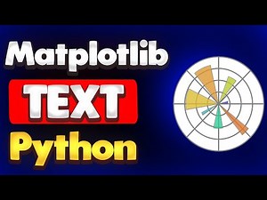 Add Text Inside the Plot in Matplotlib Python | Matplotlib Tutorial - Part 06