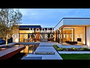 Modern Courtyard House Design Concepts: Explore 10 Stunning Styles