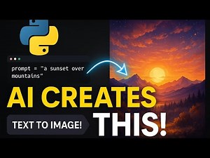 🧠 Create an AI Image Generator with Python & Stable Diffusion 🔥 (Step-by-Step Guide!)