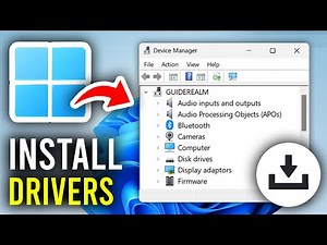 How To Download and Install Drivers In Windows 11 or 10 - Step By Step