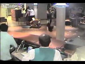 Cruise Ship Hit By Storm View From Inside and Out