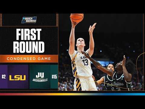 LSU vs. Jacksonville - First round NCAA tournament extended highlights