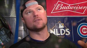 Cubs pitcher Jon Lester hates champagne -- but when he finally got his beer, he was not happy about it. | WGN TV