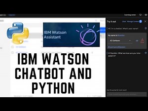 IBM Watson Assistant Chatbot with Python | #143