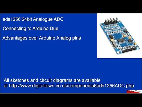 Arduino C++ Connecting and using the ads1256 ADC with Arduino Due