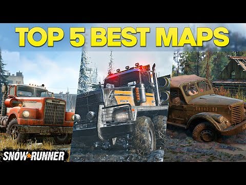 Top 5 SnowRunner Best Map For Fun and Play with Friends