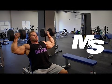 Jay Cutler's Training Tips: Dumbbell Shoulder Press Technique