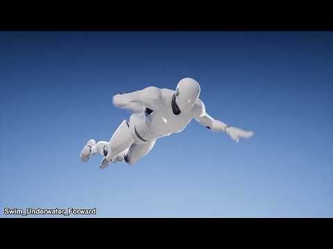 Swimming Animation Set for UE4