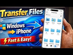 How to Transfer Files from Windows Laptop to iPhone (Easy Methods)